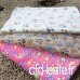 QHGstore Doux chaud Pet Fleece Blanket Bed Mat Pad Cover Coussin Pour Chien Chat Chiot animaux Beige Footprint S - B01K4A8YS0